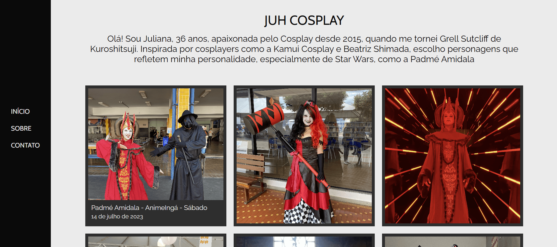 Imagem do projeto Juliana Cosplayer