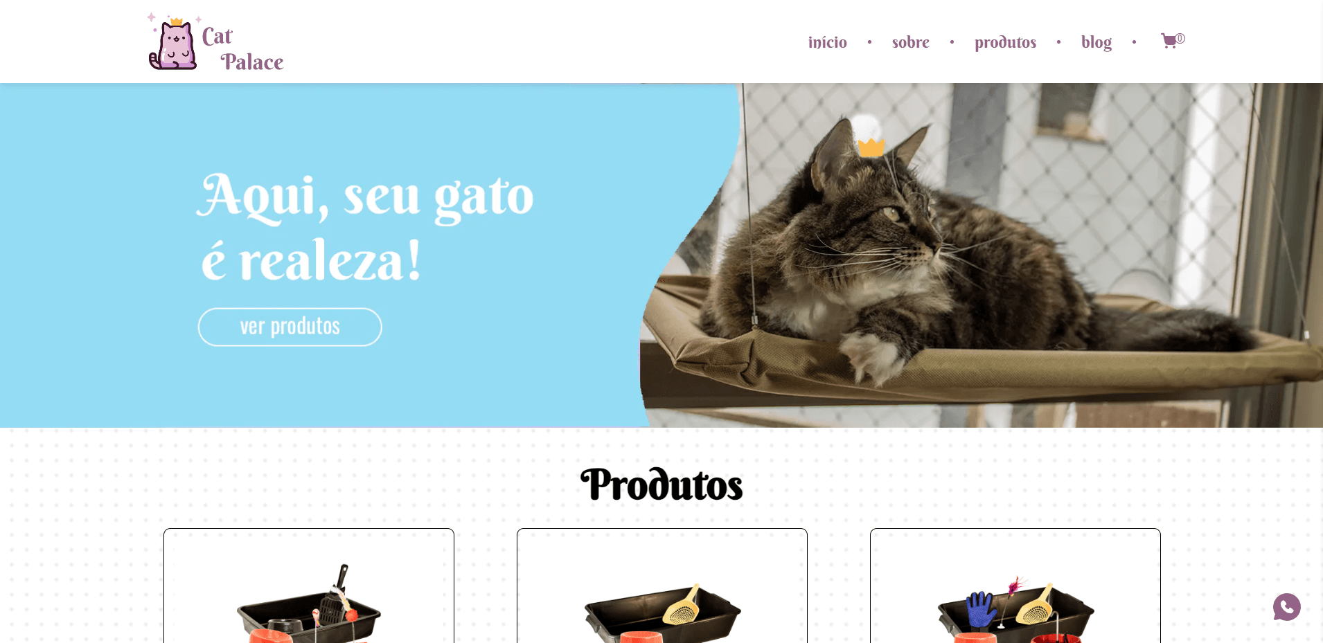 Imagem do projeto CatPalace